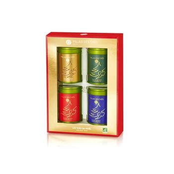 Palais des Thés | Miniature Loose Tea Tins - Holiday Tea Box Gift Set, Set of 4, 1 oz tins,商家Macy's,价格¥292