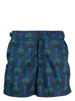 推荐OZWALD BOATENG - Printed Swim Shorts商品
