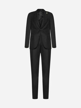 推荐Linen  wool and silk blend suit商品