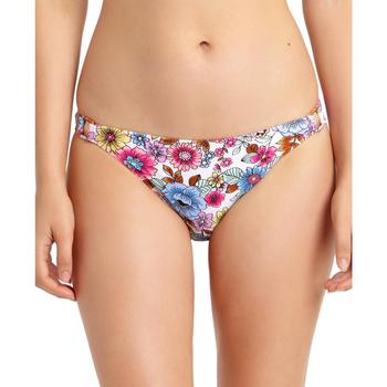 California Waves | California Waves Womens Floral Print Ring Detail Swim Bottom Separates商品图片,1.4折, 独家减免邮费