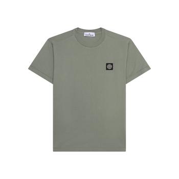 商品Stone Island | Stone Island Logo Patch Crewneck T-Shirt,商家Cettire,价格¥986图片