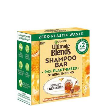 Garnier是什么牌子, Garnier | Garnier Ultimate Blends Honey Treasures Strengthening Shampoo Bar for Damaged Hair 60g商品图片 8折