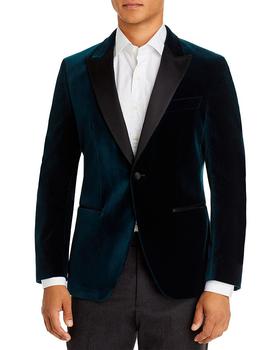推荐BOSS Hutson Velvet Slim Fit Tuxedo Jacket商品