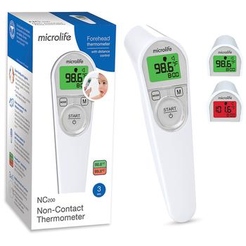 推荐3-in-1 Non-Contact Forehead Thermometer - Adults, Kids & Babies商品