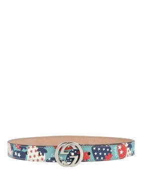 Gucci | Strawberry Printed Belt,商家Maison Beyond,价格¥602