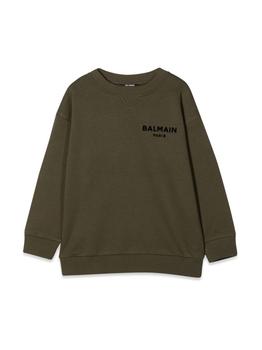 推荐Balmain Kids Logo-Detailed Crewneck Sweatshirt商品