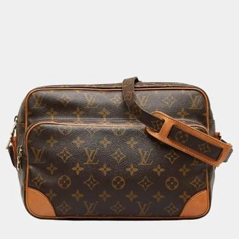 [二手商品] Louis Vuitton | Louis Vuitton Brown Canvas Monogram Nile Bag Crossbody Bag 