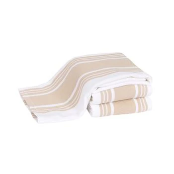 All-Clad | Stripe Dual Sided Woven Kitchen Towel, Set of 3,商家Macy's,价格¥224