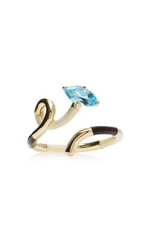 Bea Bongiasca | Bea Bongiasca - 9K Gold; Crystal; And Enamel Ring - Multi - US 6 - Moda Operandi - Gifts For Her,商家Fashion US,价格¥9076