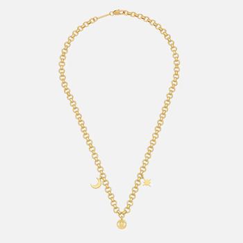 推荐Estella Bartlett Women's Chunky Chain Motif Necklace - Gold Plate/Gold Plated商品