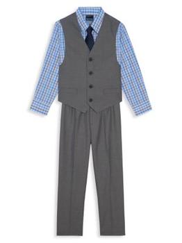 Nautica | Little Boy's Sharkskin 4-Piece Clothing Set商品图片,6.2折