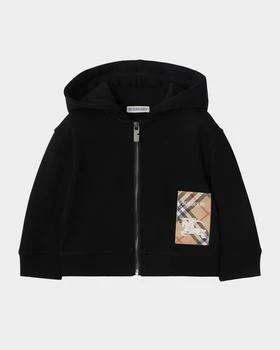 Burberry | Boy's Clyde EKD Label Zip Hoodie, Size 12M-2,商家Neiman Marcus,价格¥2502