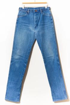 推荐Vintage 1980s Wrangler Slim Fit  Patch Pocket Blue Jean商品