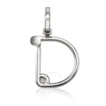Burberry | Kilt Pin ‘d Alphabet Charm In Metallic,商家Jomashop,价格¥417