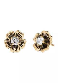 Coach | Mini Tea Rose Stud Earrings商品图片,