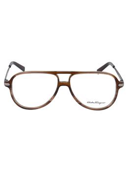 Salvatore Ferragamo | Salvatore Ferragamo Womens Multicolor Metal Glasses商品图片,