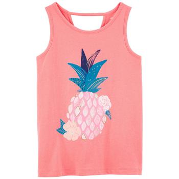 Carter's | Little Girls Pineapple Jersey Tank Top商品图片,3.7折