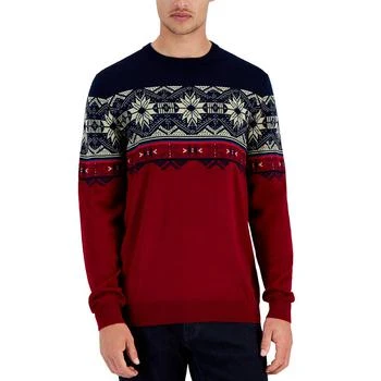 Club Room | Men's Genn Fair Isle Sweater, Created for Macy's 3.9折