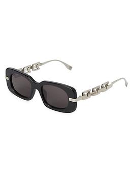 商品Ambush | A Chain 51MM Rectangular Sunglasses,商家Saks Fifth Avenue,价格¥2401图片