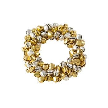 商品Saro Lifestyle | Petite Jingle Bell Napkin Ring, Set of 4,商家Macy's,价格¥201图片