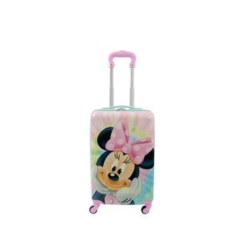 FUL | Disney Minnie Mouse Tie Dye Kids 21" Hard Side Spinner Luggage,商家Macy's,价格¥744