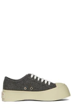 Marni | Marni Almond Toe Lace-Up Sneakers 6.2折