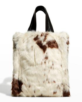 STAND STUDIO | Leia Faux-Fur Tote Bag商品图片,7.4折