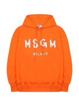 推荐MSGM 橘黄色女士卫衣/帽衫 3341MDM515-227799-10商品