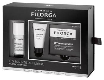 商品Filorga 菲洛嘉焕采靓丽套装 雕塑眼霜15ml + 十全大补面膜15ml + 靓丽眼膜图片