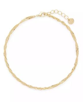 brook & york | 14K Gold Plated Sophie Anklet,商家Macy's,价格¥299