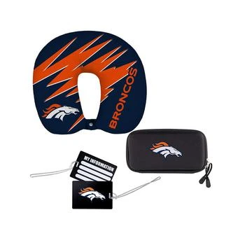 Northwest Company | The Denver Broncos Four-Piece Travel Set,商家Macy's,价格¥372