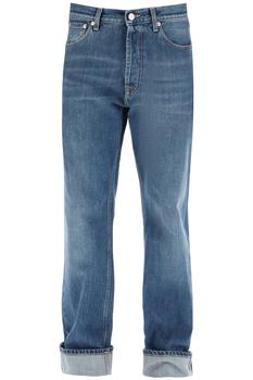 Alexander McQueen | Alexander mcqueen jeans with decorative selvedge商品图片,5.6折