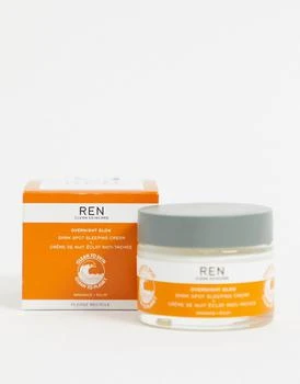 推荐REN Clean Skincare Overnight Glow Dark Spot Sleeping Cream 50ml商品