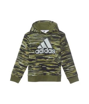 Adidas | All Over Print Liquid Camo Hooded Pullover (Big Kids) 6.9折