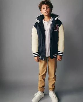 Tommy Hilfiger | Toddler and Little Boys Tommy Relaxed Fit Bomber Jacket,商家Macy's,价格¥265
