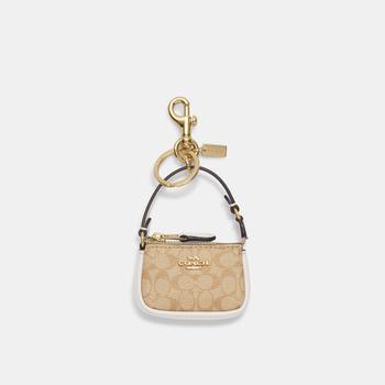 商品Coach | Coach Outlet Mini Nolita Bag Charm In Signature Canvas,商家Premium Outlets,价格¥432图片