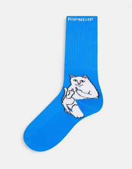 Rip N Dip | RIPNDIP lord nermal socks in blue商品图片,
