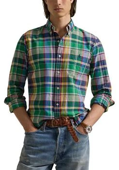 Ralph Lauren | Classic Fit Plaid Oxford Shirt,商家Belk,价格¥329