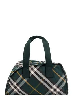 Burberry | Burberry Shield Checked Motif Travel Bag,商家Cettire,价格¥10963