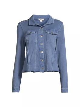 NIC+ZOE | Denim Look Jacket,商家Saks Fifth Avenue,价格¥1186