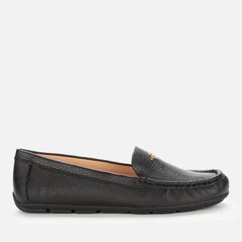 蔻驰女鞋, Coach | Coach Women's Marley Leather Driving Shoes - Black商品图片 