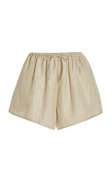 推荐Posse - Women's Exclusive Maeve Metallic Linen Shorts - Gold - XS - Moda Operandi商品