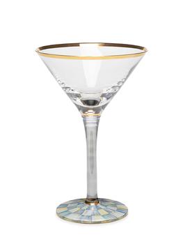 商品MacKenzie-Childs | Sterling Check Martini Glass,商家Saks Fifth Avenue,价格¥741图片