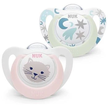 NUK | NUK  安抚奶嘴粉色猫咪 0-6m,商家Unineed,价格¥67