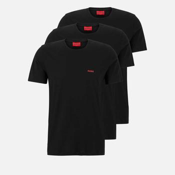 Hugo Boss | HUGO Bodywear Men's 3-Pack Crewneck T-Shirts - Black商品图片,