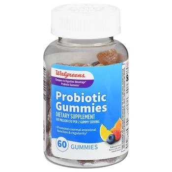 Walgreens | Probiotic 500 Million CFU Gummies Natural Fruit,商家Walgreens,价格¥123
