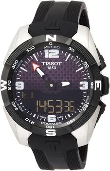 推荐Tissot Men's T-Touch Sol 45mm Quartz Watch商品