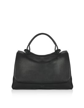 推荐Genuine Leather top-Handle Small Satchel Bag商品