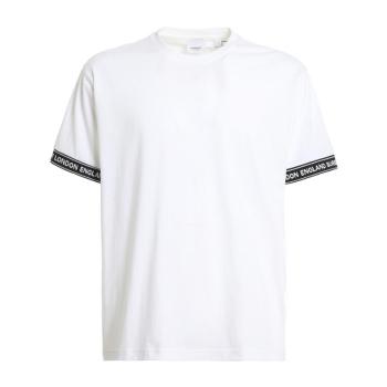 时尚burberry t恤男装, Burberry | BURBERRY 男士白色短袖T恤 8029448商品图片 满$100享9.5折, 满折