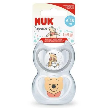 NUK | NUK 维尼熊安抚奶嘴 2支装 6-18m,商家Unineed,价格¥68